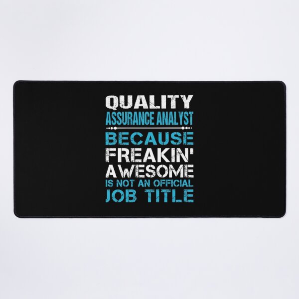 Item preview, Quality Assurance Analyst T Shirt - Freaking Awesome Gift Item Tee designed and sold by allahamher.