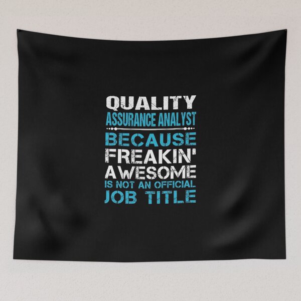 Item preview, Quality Assurance Analyst T Shirt - Freaking Awesome Gift Item Tee designed and sold by allahamher.
