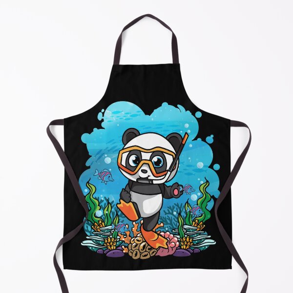 Item preview, Deep Sea Scuba Panda Diver Gift designed and sold by woormle.