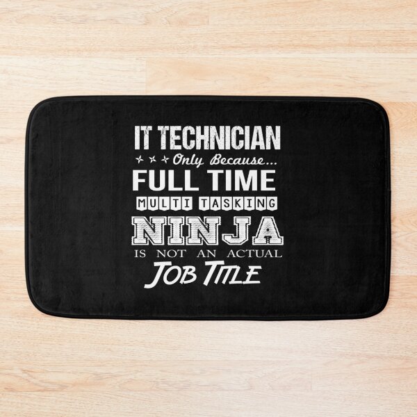 Item preview, It Technician T Shirt - Multitasking Ninja Job Gift Item Tee designed and sold by hinettiker.