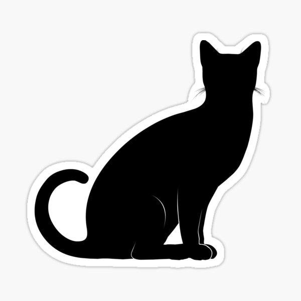 Силуэт кота