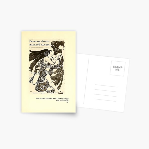 Item preview, Ballets Russes Vintage Retro Poster designed and sold by KimCheetham.