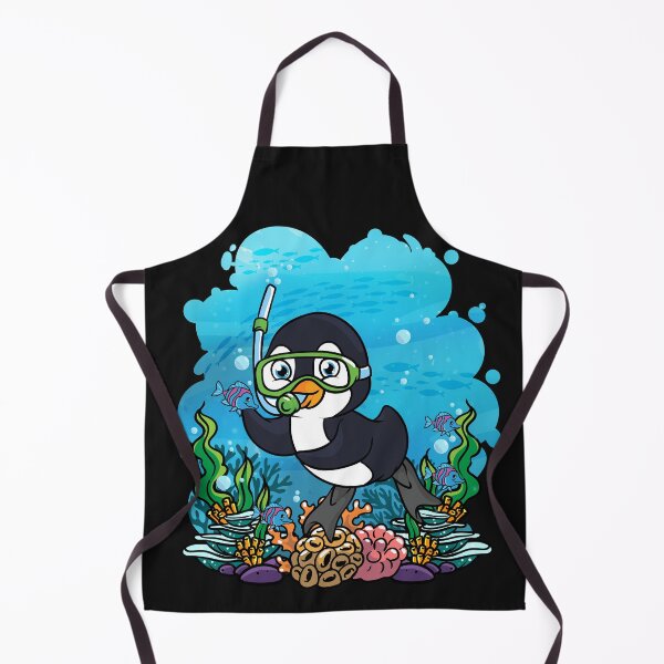 Item preview, Deep Sea Scuba Penguin Diver Gift designed and sold by woormle.