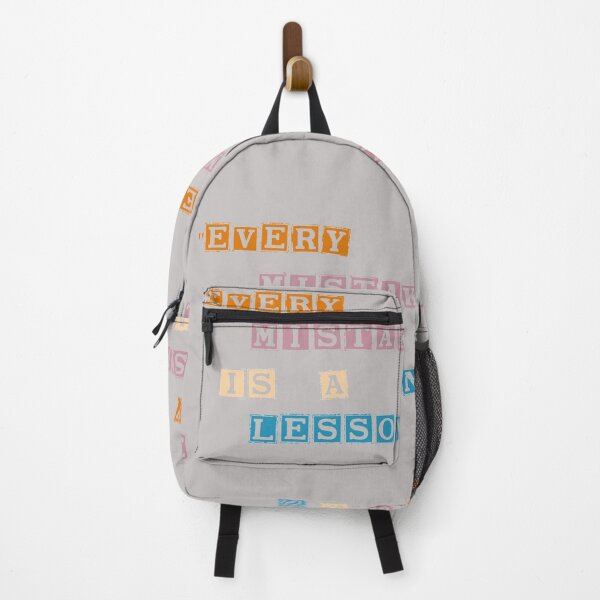 Item preview, "Every Mistake Is a Lesson." designed and sold by thechamppainter.