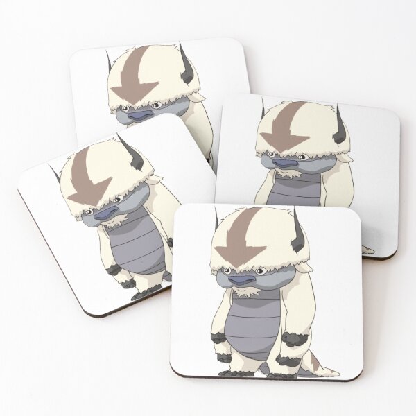 Item preview, Avatar Standing Appa Flying Bison Sticker designed and sold by Savoryyyy.