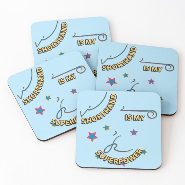 Item preview, Shorthand Is My Superpower transcribed designed and sold by tryinart.