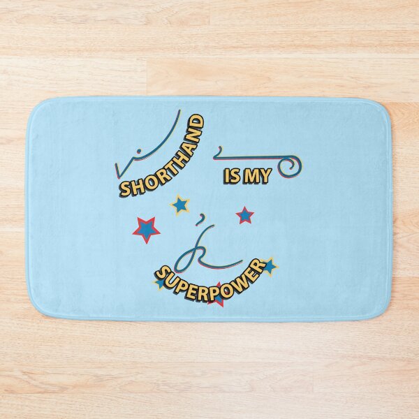 Item preview, Shorthand Is My Superpower transcribed designed and sold by tryinart.