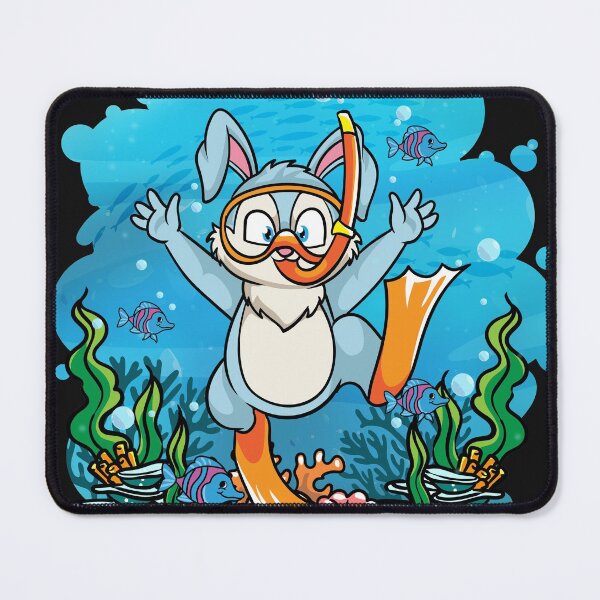 Item preview, Deep Sea Scuba Rabbit Diver Gift designed and sold by woormle.