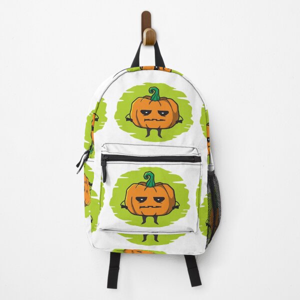 Item preview, kawaii pumpkin with a flat face designed and sold by andriandesain.