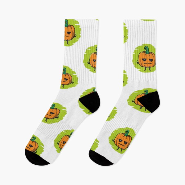 Item preview, kawaii pumpkin with a flat face designed and sold by andriandesain.