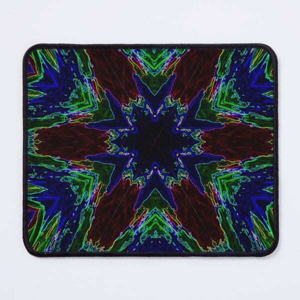 Item preview, Psychedelic Blue And Green Lines designed and sold by Eklectikos.