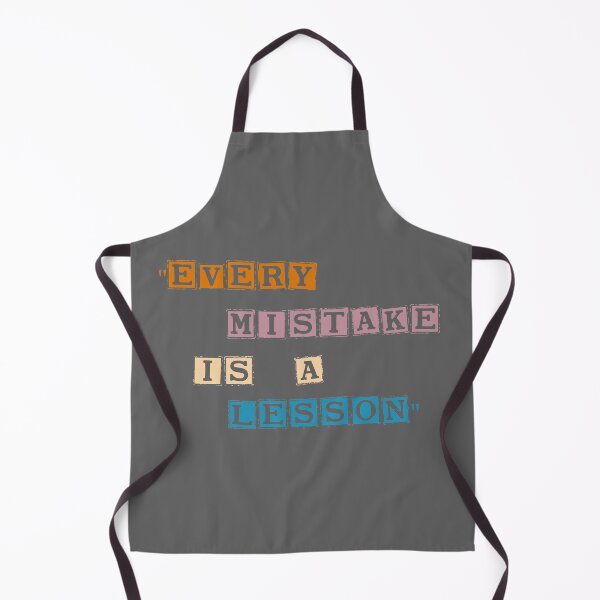 Item preview, "Every Mistake Is a Lesson." designed and sold by thechamppainter.