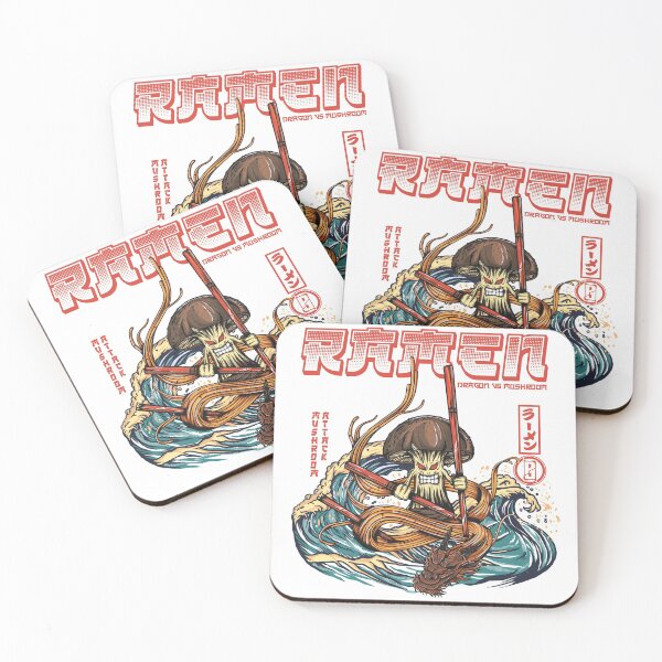 Item preview, Ramen Dragon vs Mushroom designed and sold by pilips  januarius.