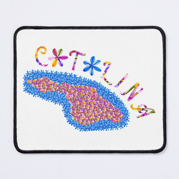 Item preview, Flowery Catalina Island California designed and sold by articlave.