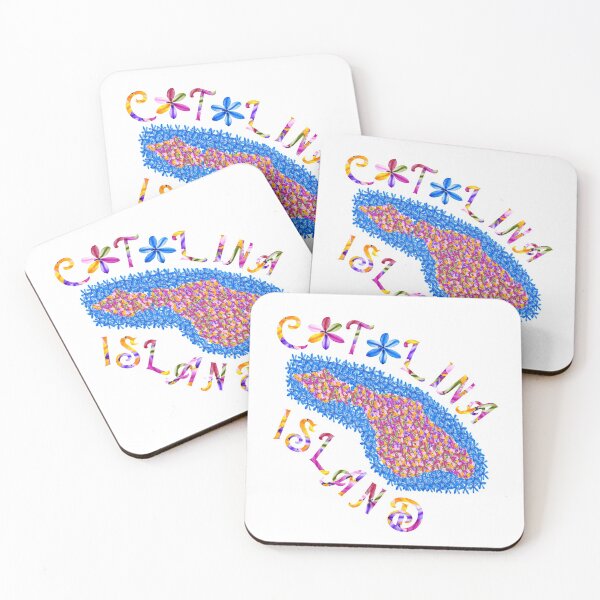 Item preview, Flowery Catalina Island California designed and sold by articlave.