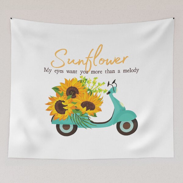 Item preview, Harry Inspired Sunflower Moped designed and sold by Taleahsdesigns.