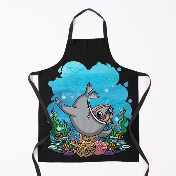 Item preview, Deep Sea Scuba Seal Diver Gift designed and sold by woormle.