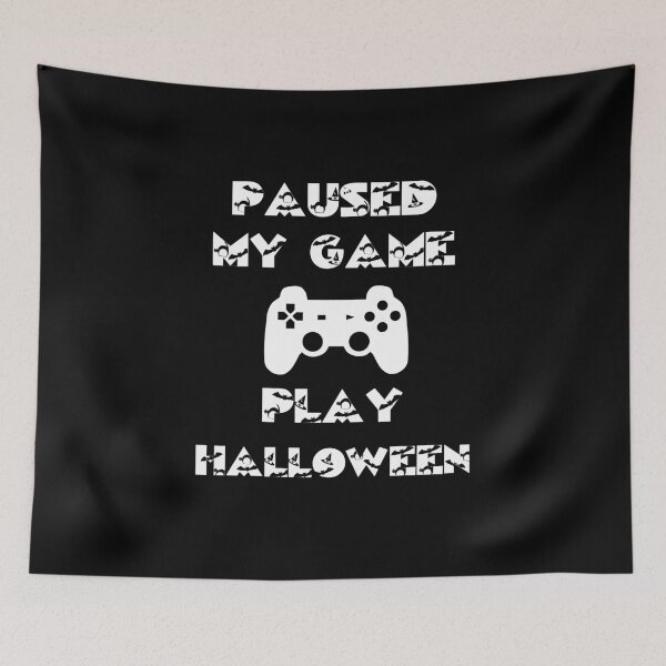 Item preview, Paused My Game Play Halloween  designed and sold by paulocampos.