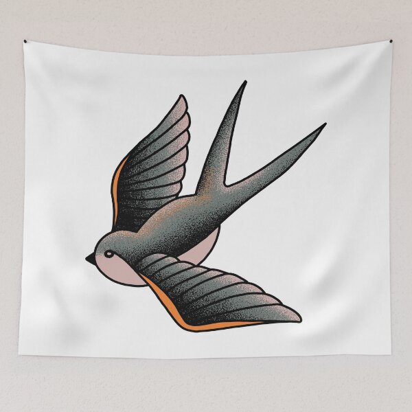 Item preview, Swallow Bird Tattoo designed and sold by Julianna DiMeola.