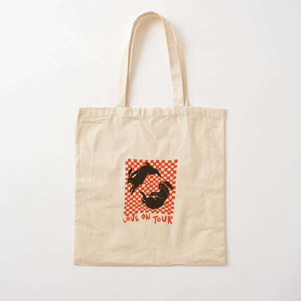 Harry Styles Love On Tour Bunnies Merch Baumwolltasche