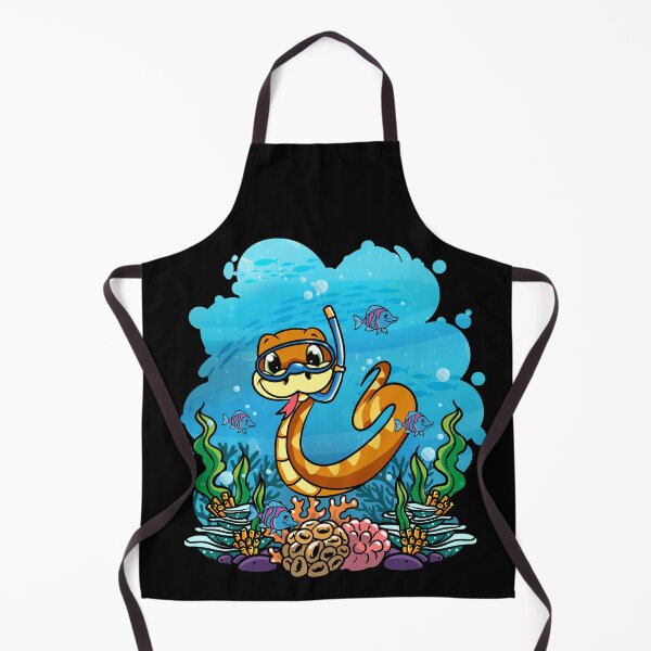 Item preview, Deep Sea Scuba Snake Diver Gift designed and sold by woormle.
