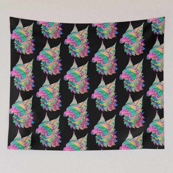 Item preview, Psychedelic Skull Creature designed and sold by VariousLizards.