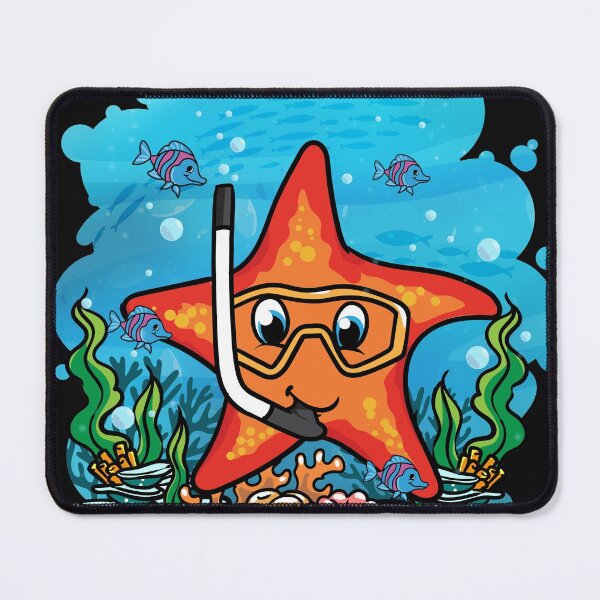 Item preview, Deep Sea Scuba Star Fish Diver Gift designed and sold by woormle.