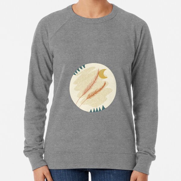 Bohemian Feathers Lightweight Sweatshirt
