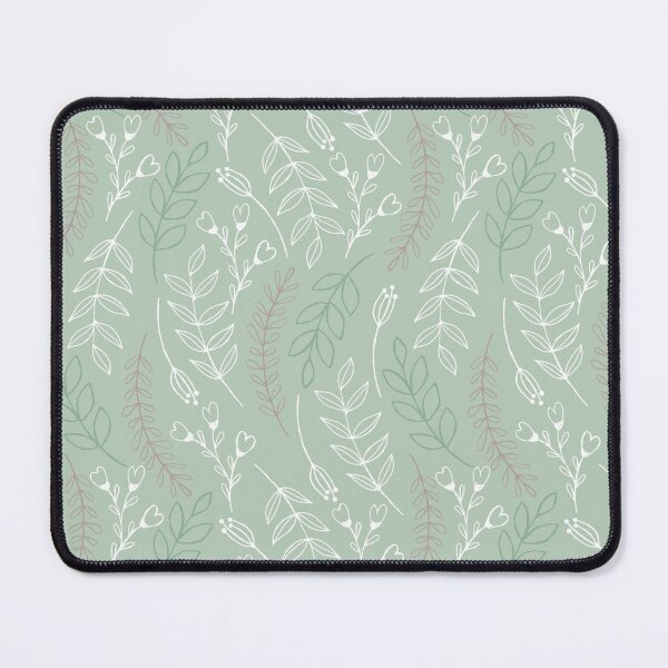 Item preview, Sage Green Floral Pattern designed and sold by PrettySimple Graphic Design.