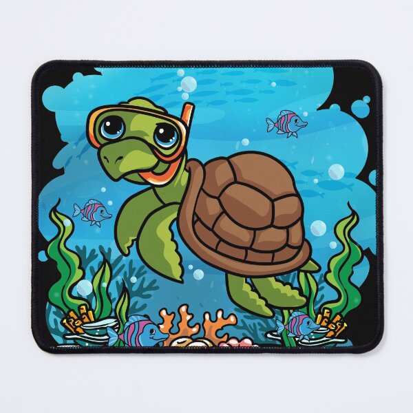 Item preview, Deep Sea Turtle Scuba Diver Gift designed and sold by woormle.