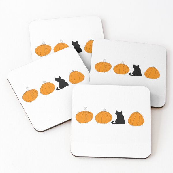 Item preview, Pumpkins and kitty cats designed and sold by StudioSamanthaa.