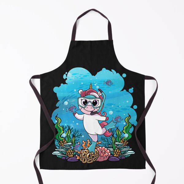 Item preview, Deep Sea Unicorn Scuba Diver Gift designed and sold by woormle.