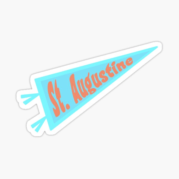Item preview, St. Augustine Pennant designed and sold by lillilarkstudio.
