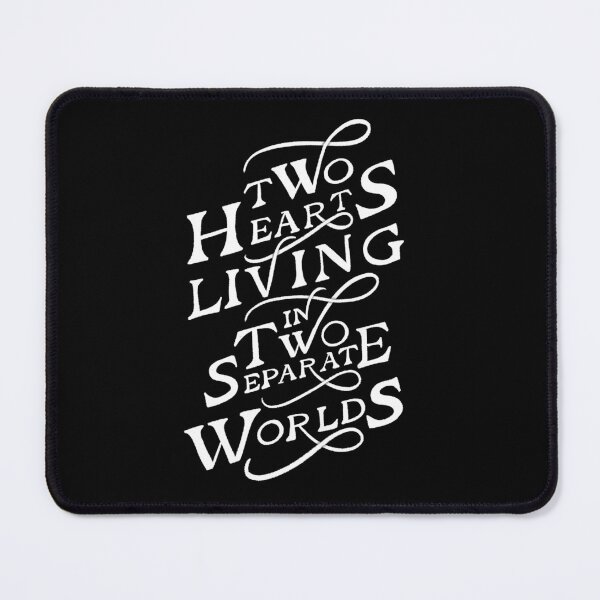Item preview, Two hearts living in two separate worlds designed and sold by LetterMeASong.
