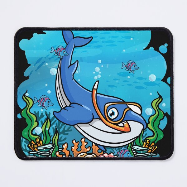 Item preview, Deep Sea Scuba Whale Diver Gift designed and sold by woormle.
