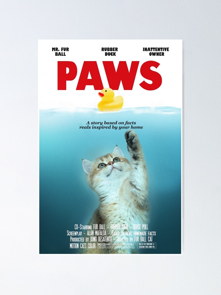 Alternate view of Paws - The Movie Poster