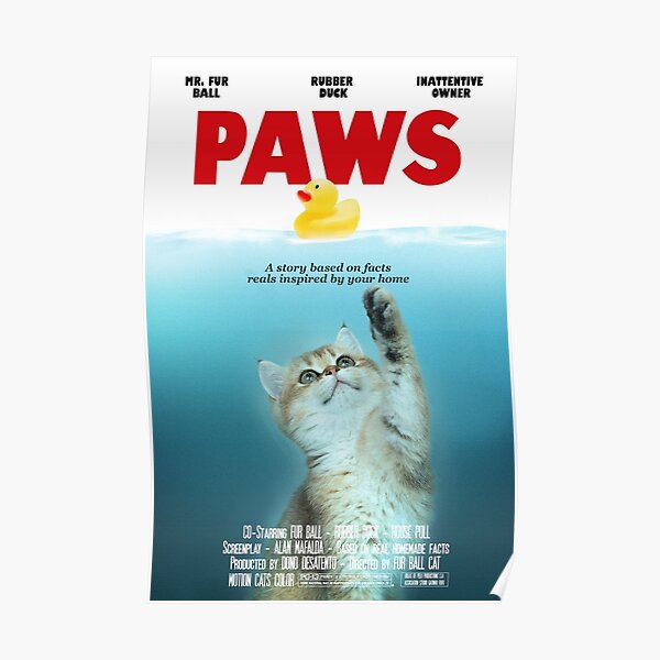 Paws - The Movie Poster