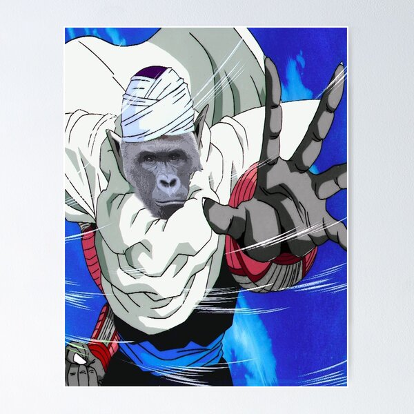 Item preview, HARAMBE DRAGON BALL Z FAN ART designed and sold by earlstevens.
