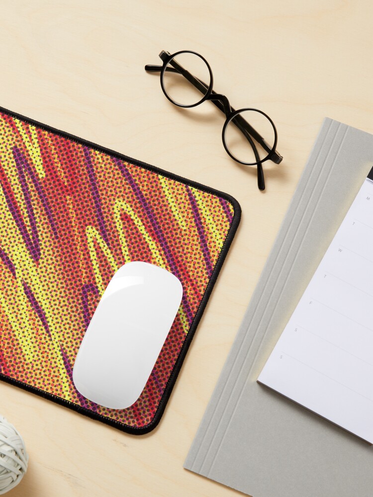 Alternate view of Warm Half tones Mouse Pad