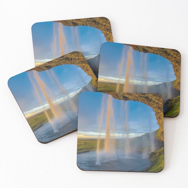 Item preview, Waterfall on Cave Landscape designed and sold by JoyforU.