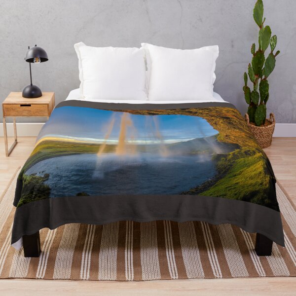 Item preview, Waterfall on Cave Landscape designed and sold by JoyforU.