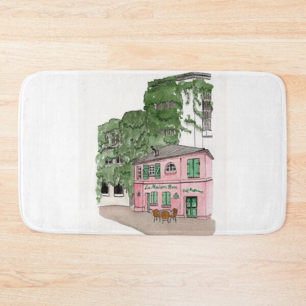 Item preview, Paris Cafe Watercolor Illustration designed and sold by BethanyShell.