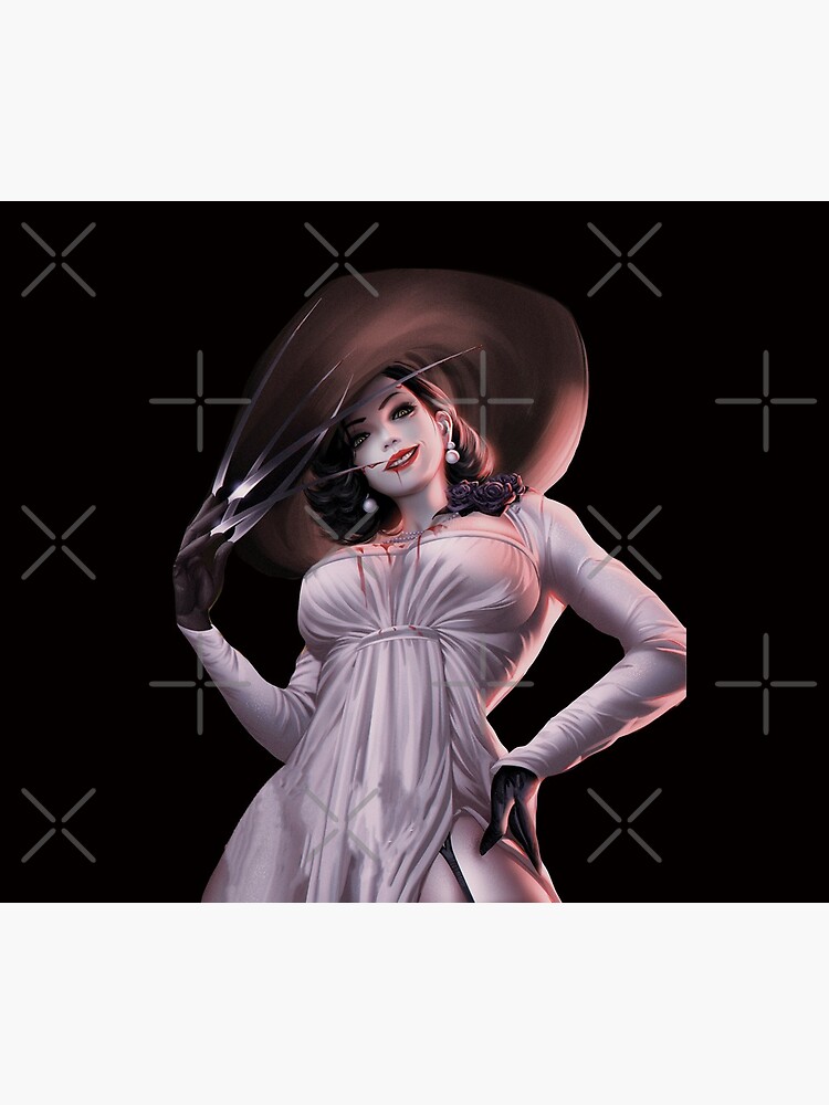 "The Lady Dimitrescu " Mouse Pad for Sale by Manga101 Redbubble