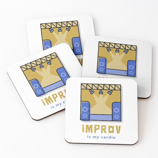 Item preview, Improv is My Cardio designed and sold by SweetLouiseTees.