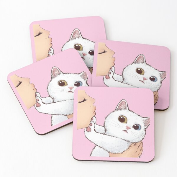 Item preview, Dont Kiss Mew White Cat Refused Women kiss Funny Cat  designed and sold by DesignByHeartUK.