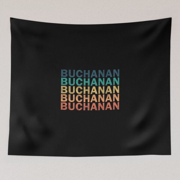 Item preview, Buchanan Name T Shirt - Buchanan Vintage Retro Buchanan Name Gift Item Tee designed and sold by lawkeira11.