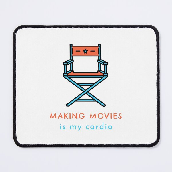 Item preview, Making Movies is My Cardio designed and sold by SweetLouiseTees.