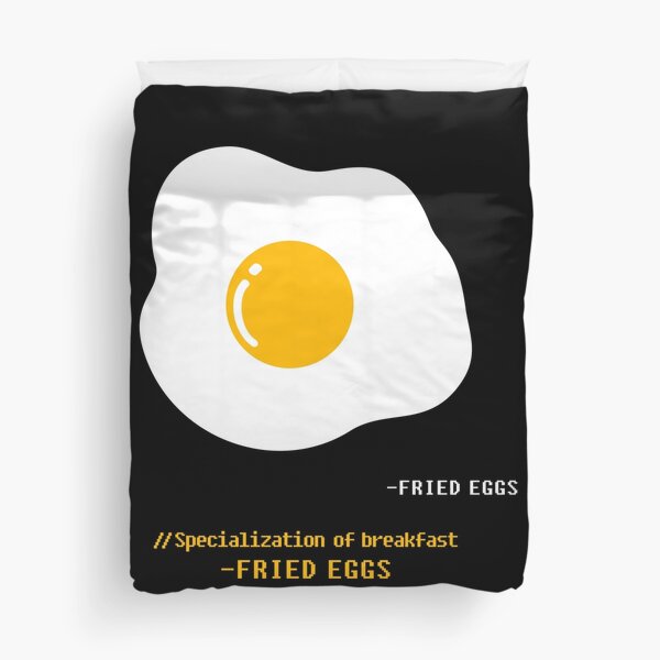 Fried Egg Bedding for Sale