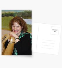 Irish Harpist Postcards
