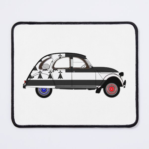 Item preview, 2CV with the Brittany Flag designed and sold by Buckwhite.